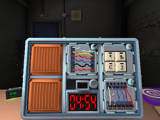 Defuser view of the bomb